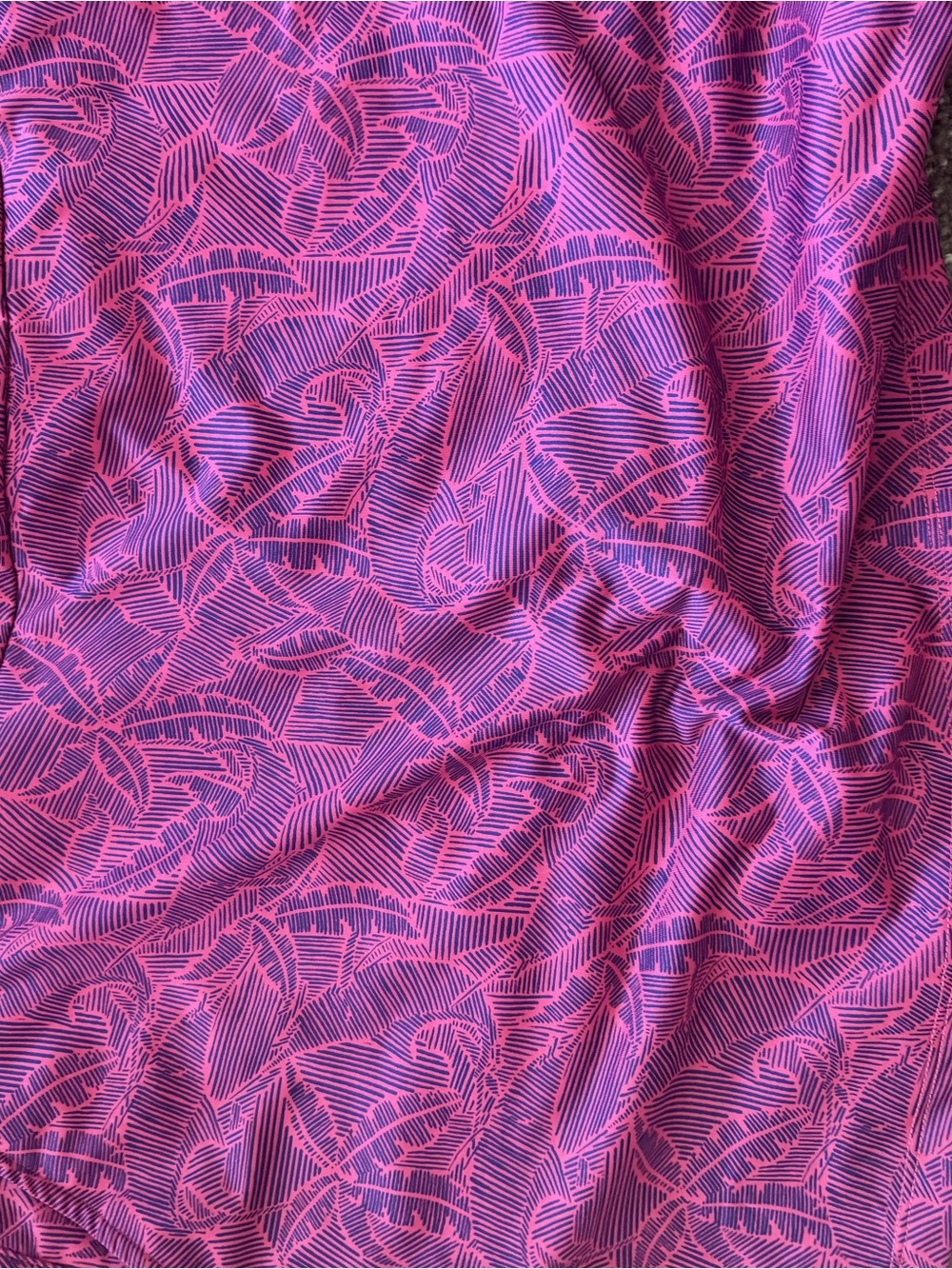 Vineyard Vines Pink & Purple Abstract Patterned Skort